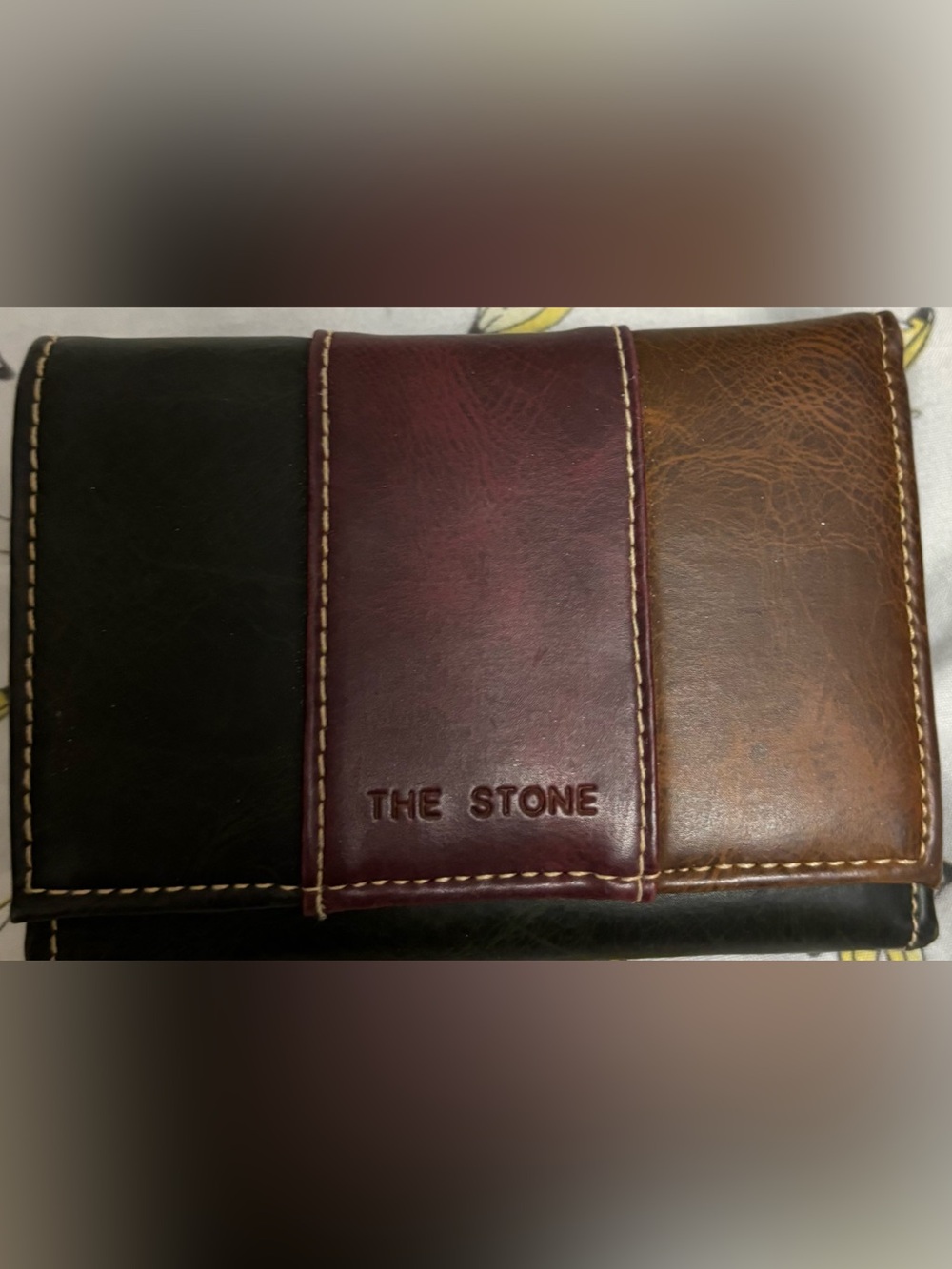The Stone leather wallet
